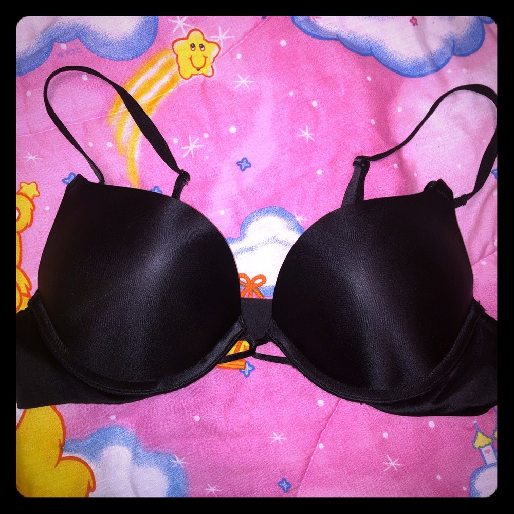 Sexy black Victoria Secret bombshell bra